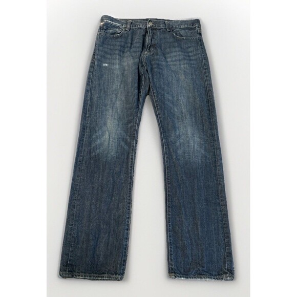 Denim & Supply Ralph Lauren Other - Ralph Lauren Denim & Supply Jeans Men's 36x34 Blue Distressed Straight Fit Flag